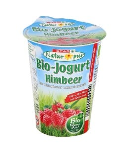 SPAR NATUR*PUR bio jogurt malina