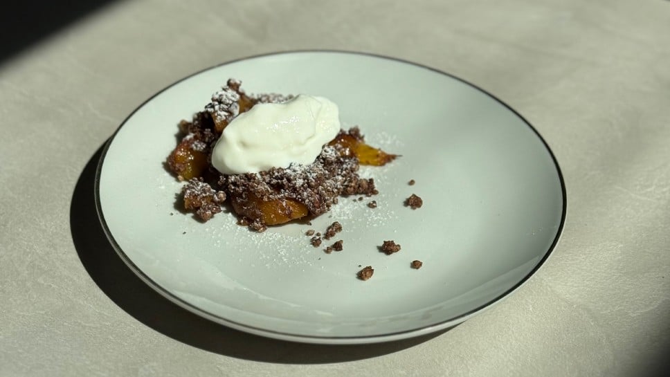 Nektarinin crumble - Lidija Subašič