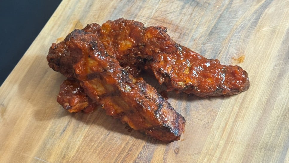 Svinjska rebra z domačo BBQ omako - Lidija Subašić
