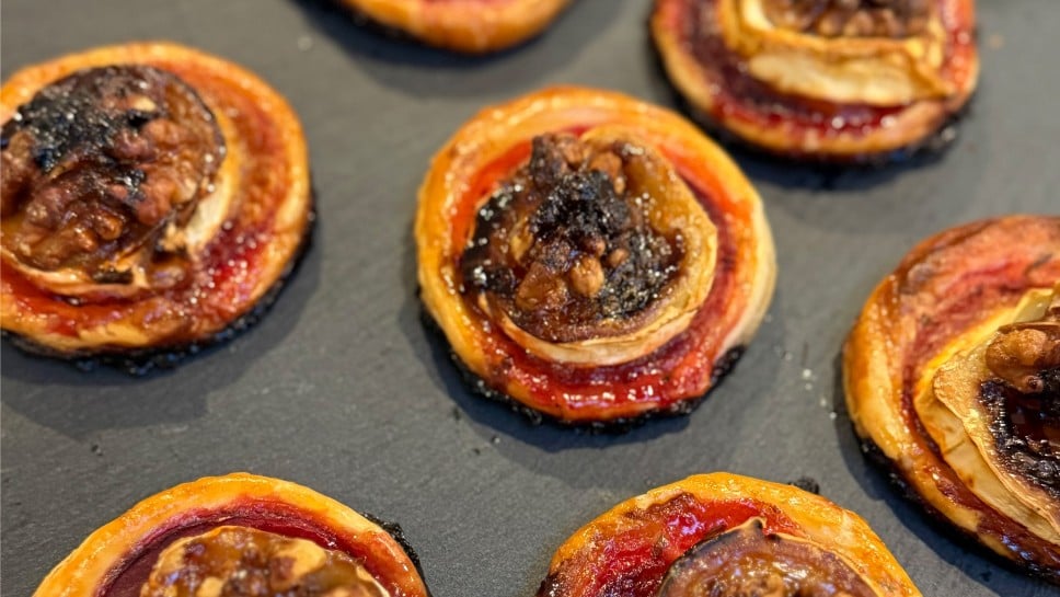 Tart s kozjim sirom, peso in orehi - Lidija Subašić