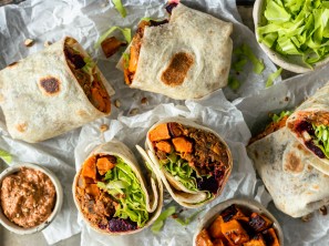 Jesenski burrito - Little Kitchen Vibes