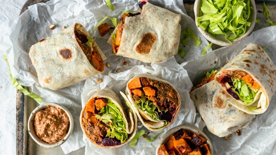 Jesenski burrito - Little Kitchen Vibes