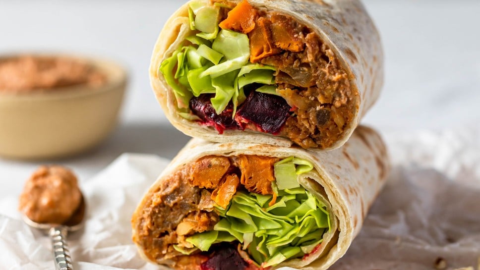 Jesenski burrito - Little Kitchen Vibes