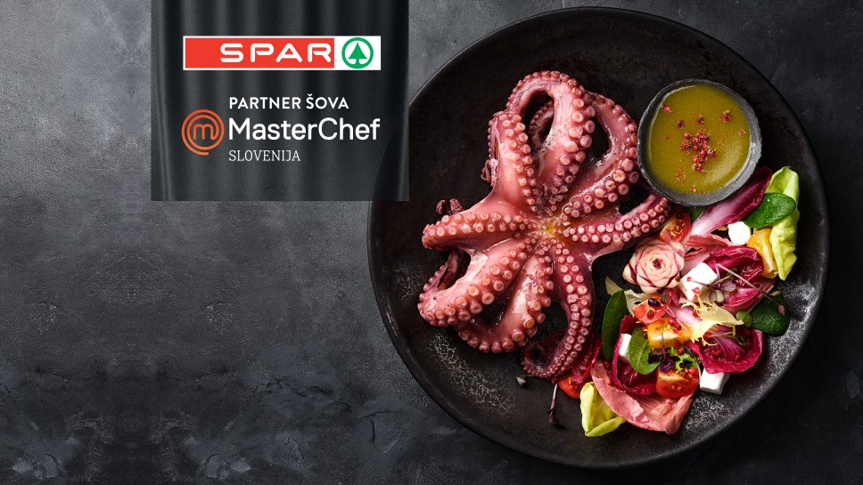 Hobotnica v solati s kozjim sirom - MasterChef