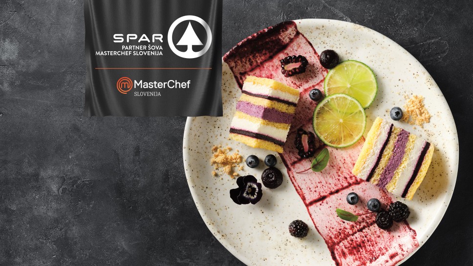 Limetino-borovničeva torta - MasterChef Slovenija