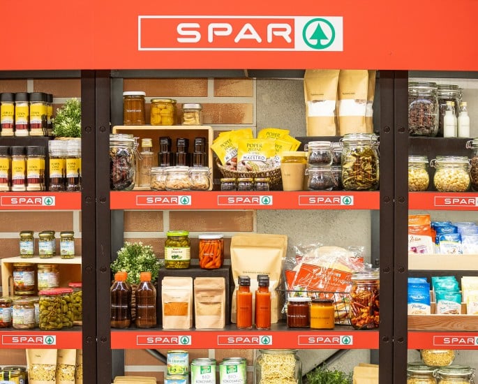 Trgovina SPAR v MASTERCHEF studiu