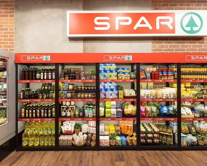 Trgovina SPAR v MASTERCHEF studiu