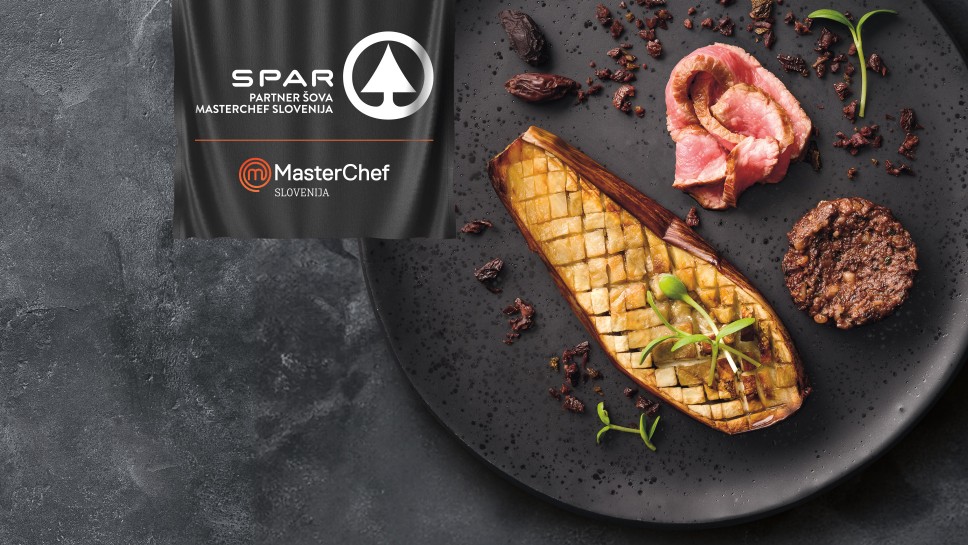 Polnjen melancan s krvavico in govejim steakom - MasterChef Slovenija