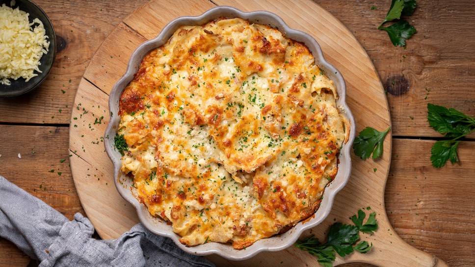 Gratinirani mlinci - Midva kuhava