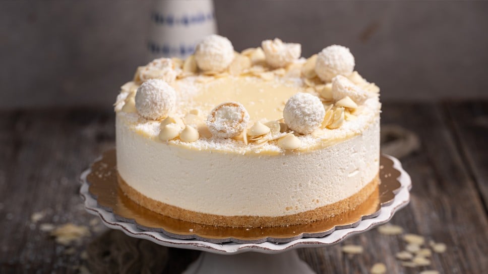 Raffaello cheesecake - Midva kuhava