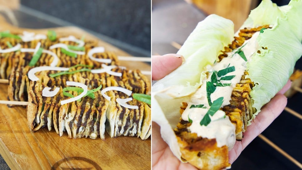 Bigmac kebab z mletim mesom in omako - Nika Krmec