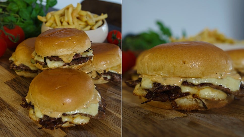Double Smash Burgerji - Nika Krmec