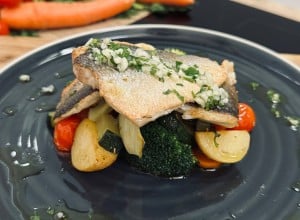 File brancina s svežo zelenjavo - Nika Krmec