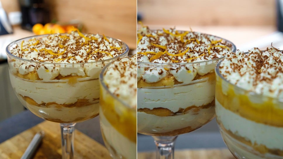 Pomarančni tiramisu - Nika Krmec