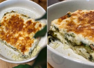 Zelenjavna lazanja - Nika Krmec