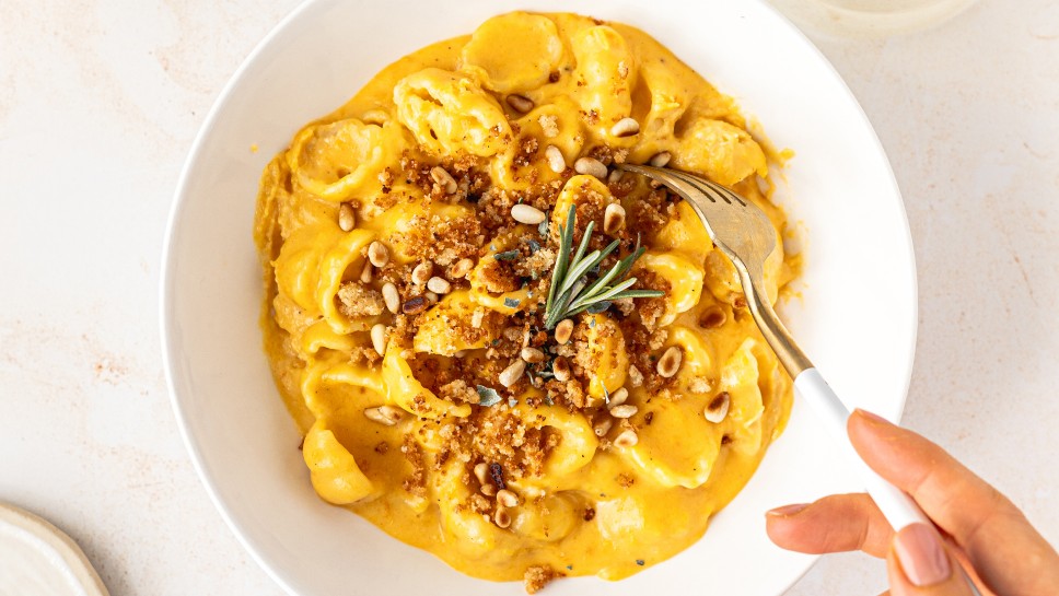 Bučni Mac & Cheese - Nina Zorčič
