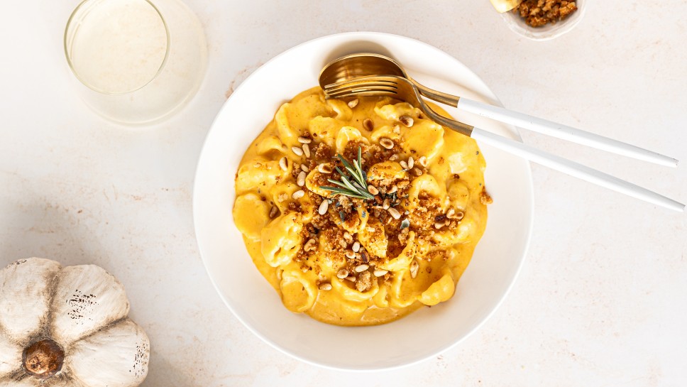 Bučni Mac & Cheese - Nina Zorčič
