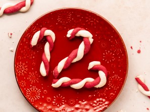 Candy Cane piškoti - Nina Zorčič