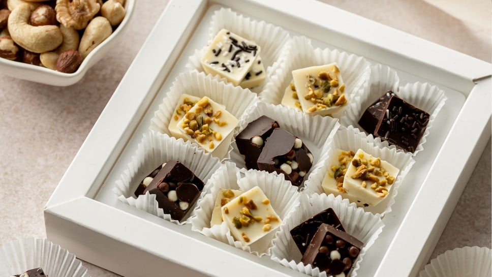 Domače čokoladne praline - Nina Zorčič