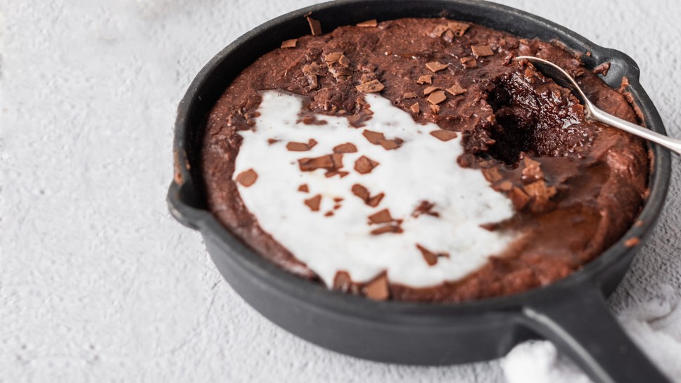 Ovseni skillet cookie - piškot iz ponve, Nina Zorčič