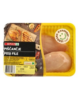 SPAR piščančje prsi file