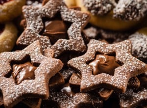 Veganske čokoladne zvezdice - Nina Kastelic, Leaneen