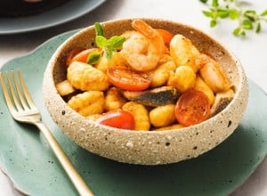 Njoki z omako z morskimi sadeži - chef Uroš Fakuč