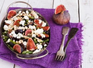 Mediteranska solata s figami in feta sirom - Spar