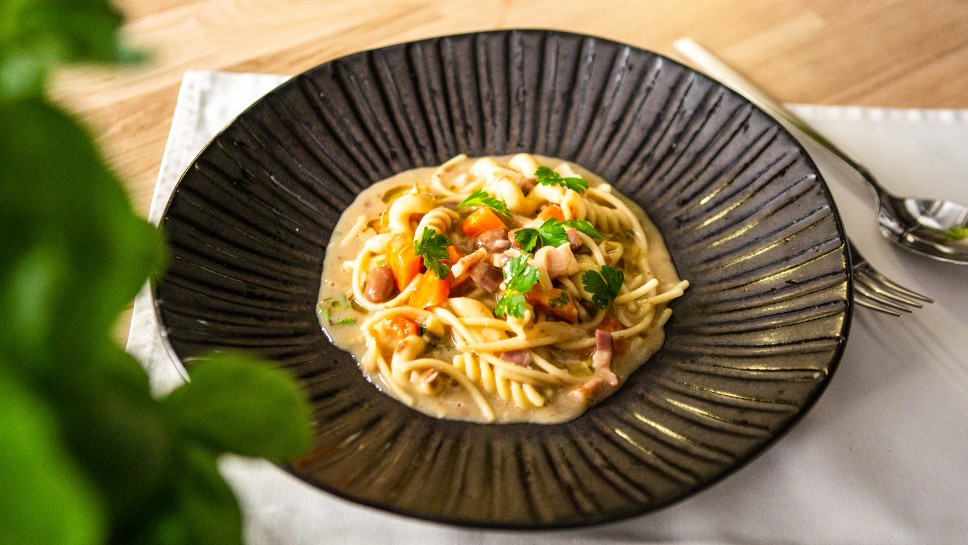 Kuham odgovorno kot CHEF Pavčnik, Pašta fižol - pasta mista