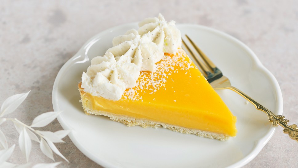 Pečem kot Leaneen, Limonina pita s kokosom