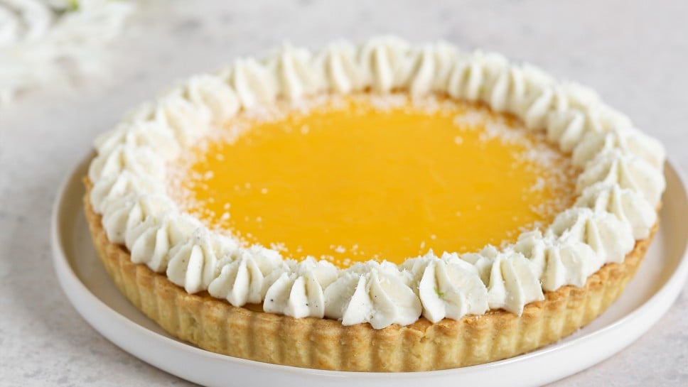 Pečem kot Leaneen, Limonina pita s kokosom