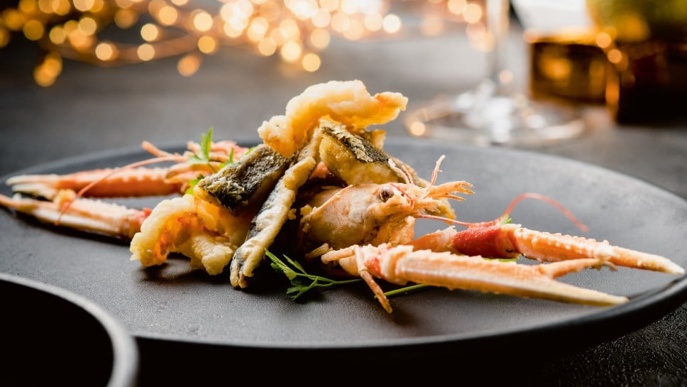 Fritto misto z zeliščno majonezo - Chef Fakuč