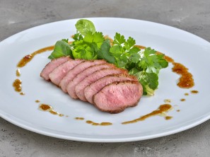 Račje prsi z balzamičnim kisom - Chef Uroš Fakuč, Tri zvezdice