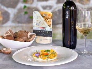 Chef Štefelin - Hišne testenine polnjene z gobami shitake in rumenjaki