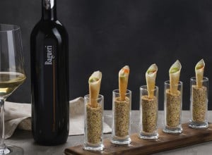 Pašteta brancina Fonda s čemaževo majonezo v kornetu - Chef Uroš Štefelin
