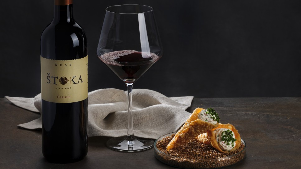Cannoli z pršutom in olivami - Chef Gregor Vračko