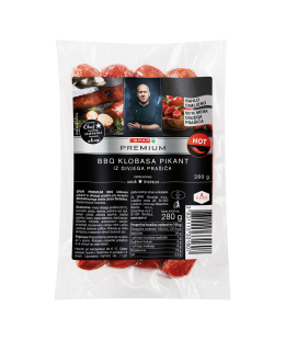 SPAR PREMIUM BBQ klobasa pikant iz divjega prašiča