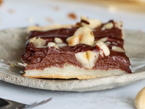 Veganske čokoladno lešnikove rezine - The Vegan Harmony