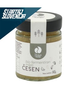 Bio fermentiran mleti česen Pr´ Poloni in Juriju