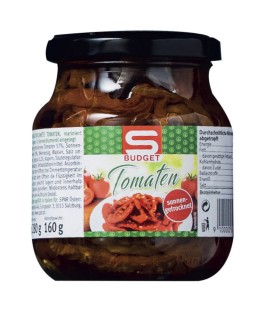 S-BUDGET na soncu sušeni paradižniki