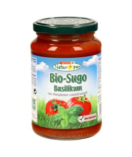 SPAR NATUR*PUR BIO paradižnikova omaka z baziliko
