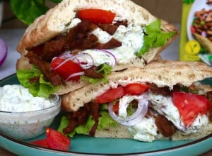 Veggie gyros s tzatzikijem - Žana, Rastline so fine