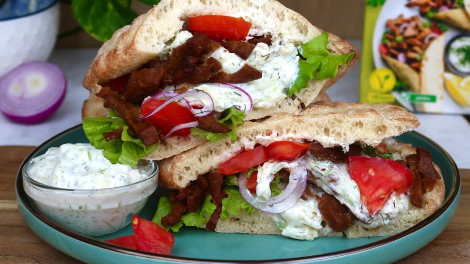 Veggie gyros s tzatzikijem - Žana, Rastline so fine