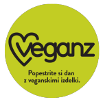 Veganz - logo- popestrite si dan z veganskimi izdelki