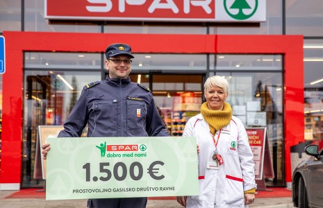 Donacija Prostovoljnemu gasilskemu društvu Ravne
