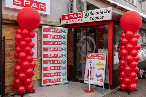 Zunanji izgled trovine SPAR partner