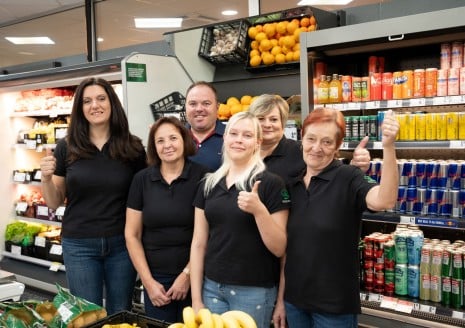 Zaposleni v trgovini SPAR partner v Šentjurju 