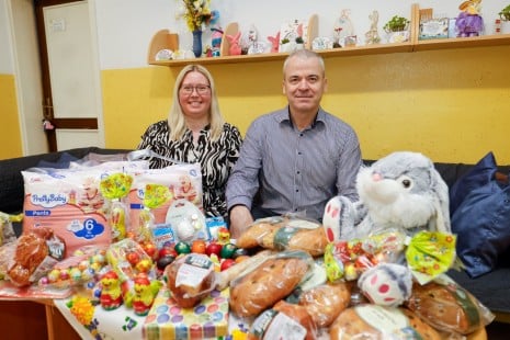 Materinski dom Celje Zavod Socio je obiskal vodja Interspara Celje