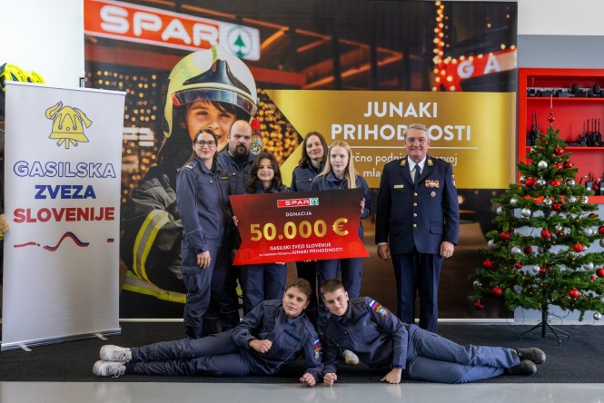 Mladi gasilci - Junaki prihodnosti z donacijo