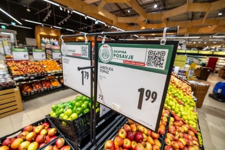 Oznaka Naravnost od pridelovalca kupce informira o izvoru izdelka
